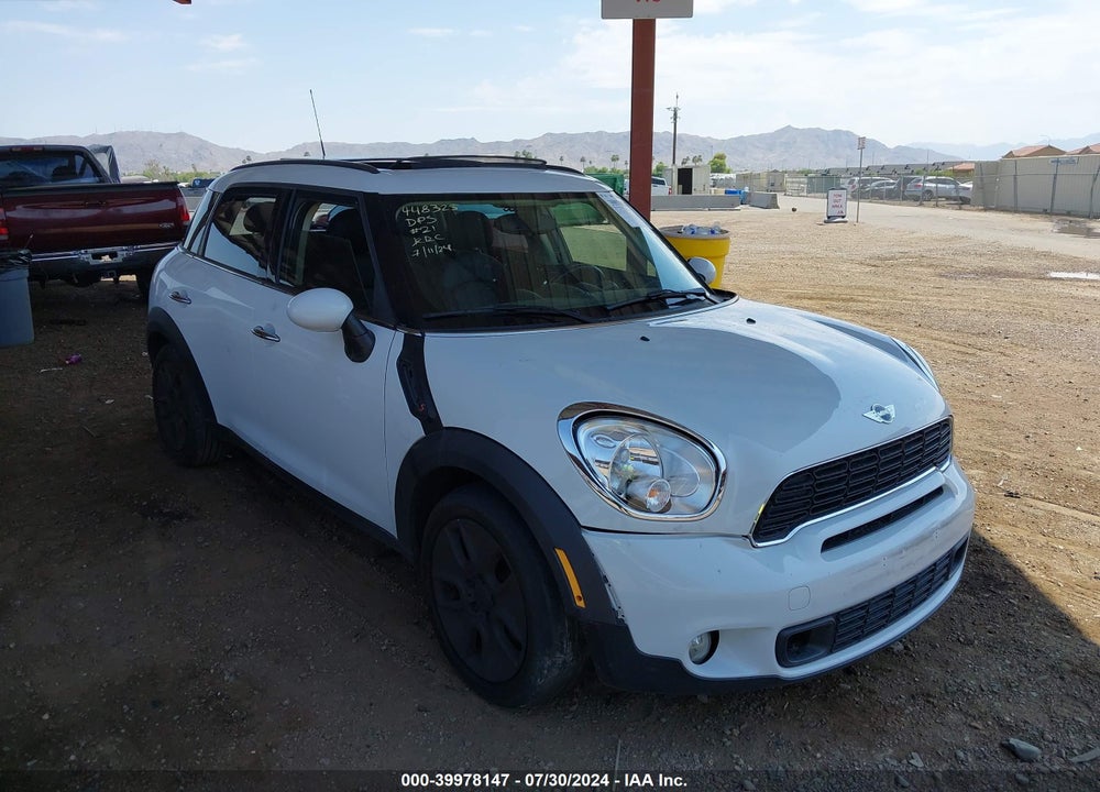 2012 MINI COOPER S COUNTRYMAN VIN: WMWZC3C57CWL82209