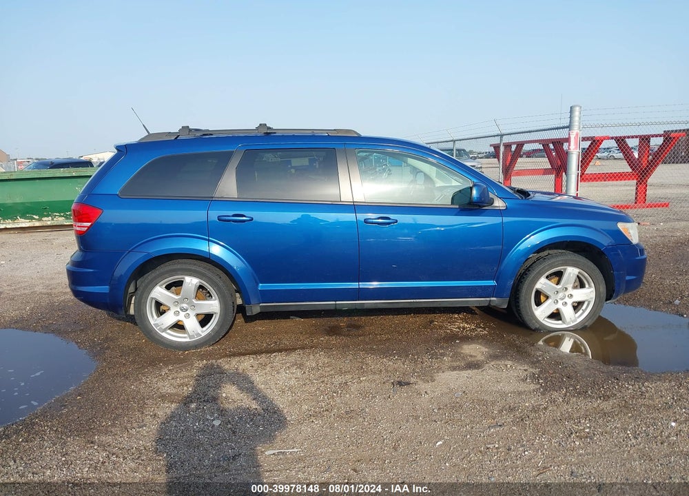2010 DODGE JOURNEY SXT VIN: 3D4PH5FV9AT143916