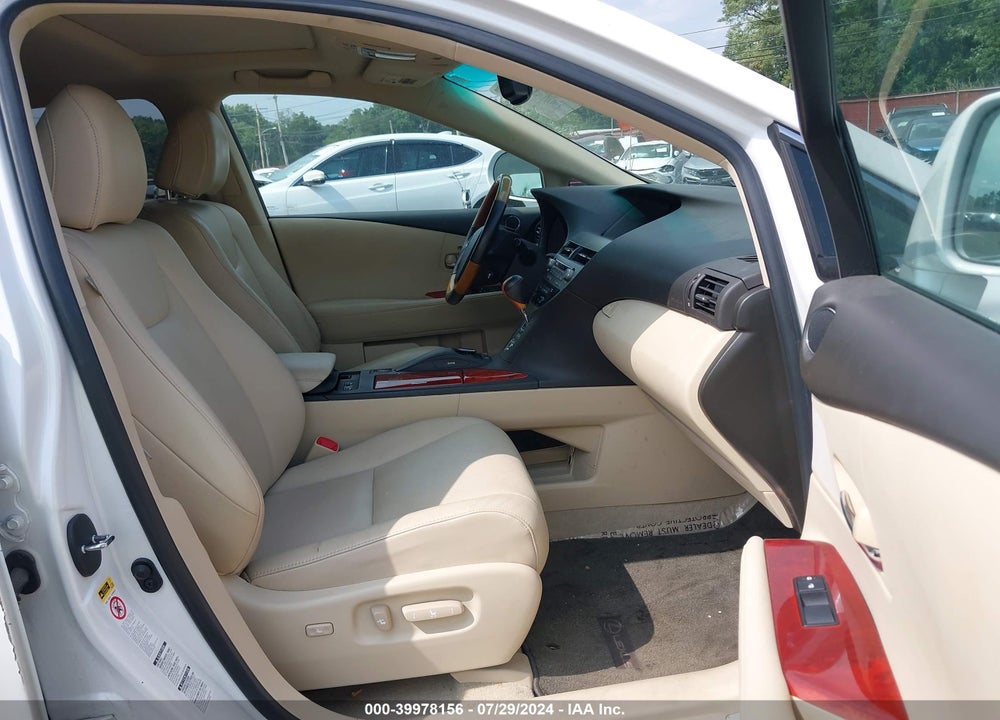 2011 LEXUS RX 350 VIN: 2T2BK1BA7BC099984