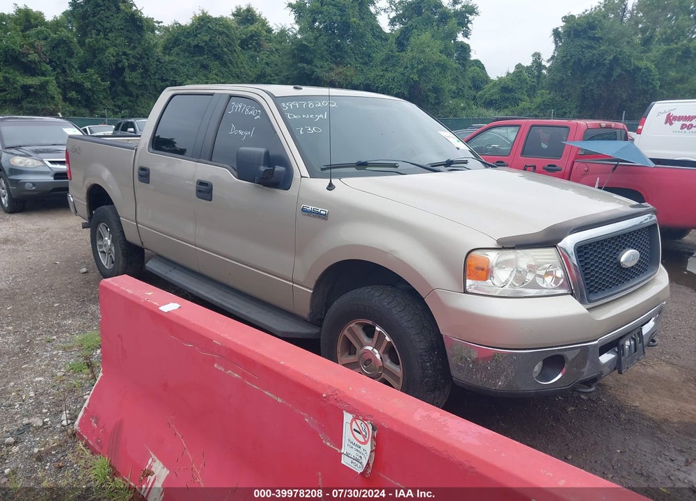 2008 FORD F-150 60TH ANNIVERSARY/FX4/KING RANCH/LARIAT/LIMITED/XLT VIN: 1FTPW14578FA51562