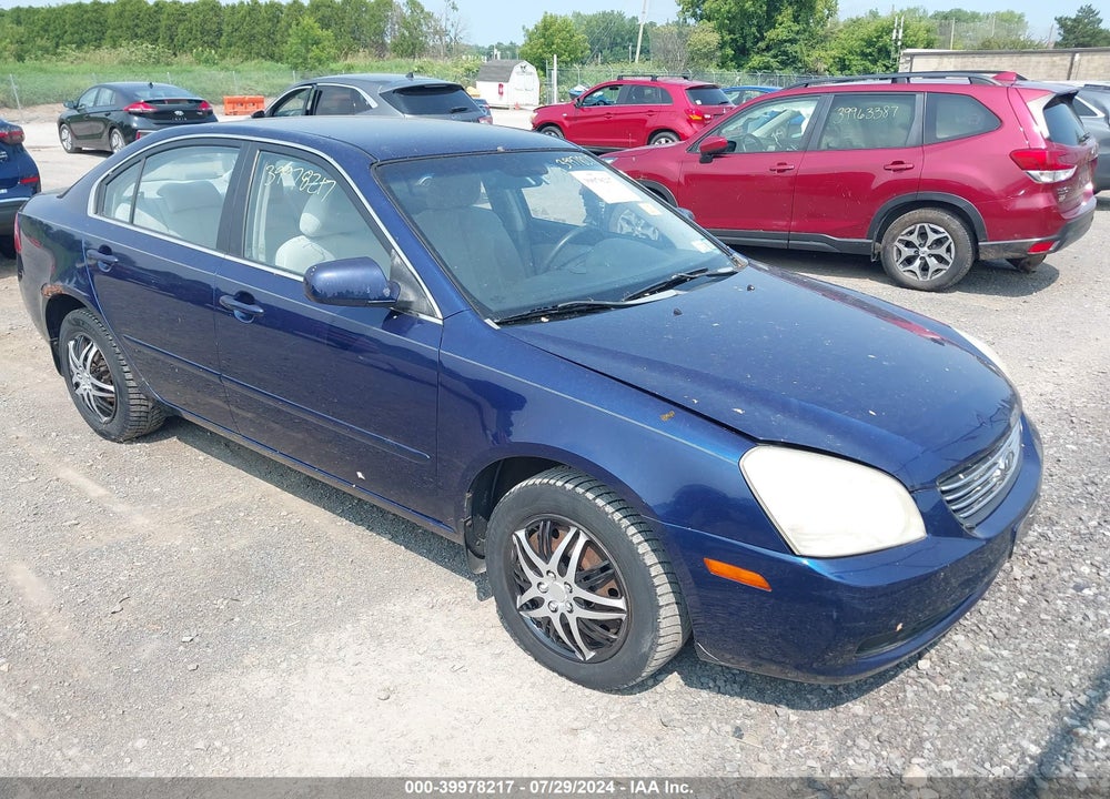 2007 KIA OPTIMA LX VIN: KNAGE123175156121