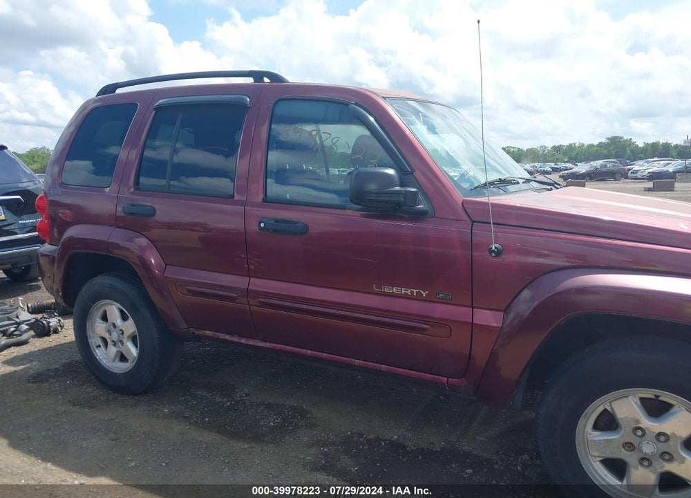 2002 JEEP LIBERTY LIMITED EDITION VIN: 1J4GL58K22W118117