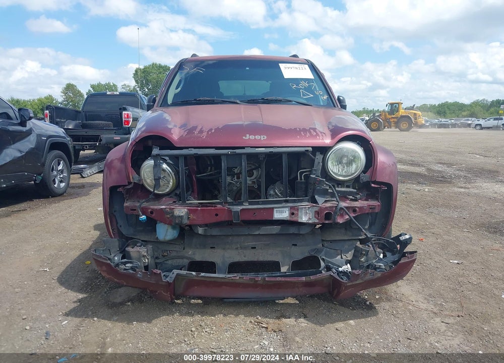 2002 JEEP LIBERTY LIMITED EDITION VIN: 1J4GL58K22W118117
