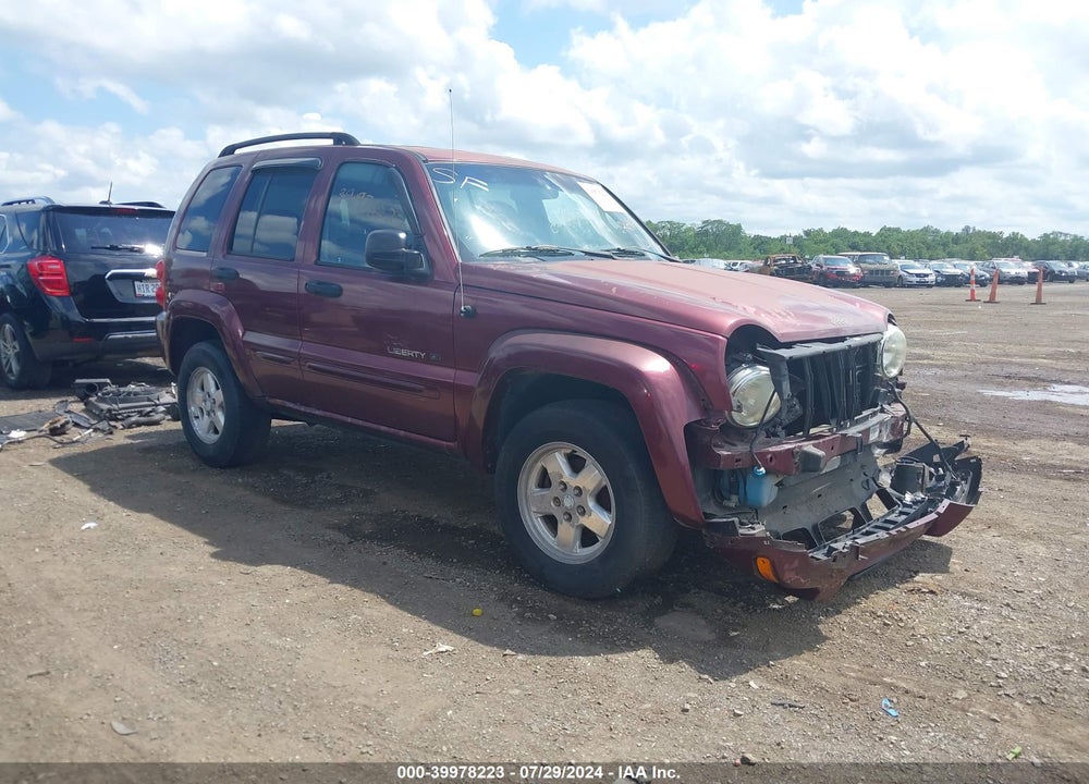 2002 JEEP LIBERTY LIMITED EDITION VIN: 1J4GL58K22W118117