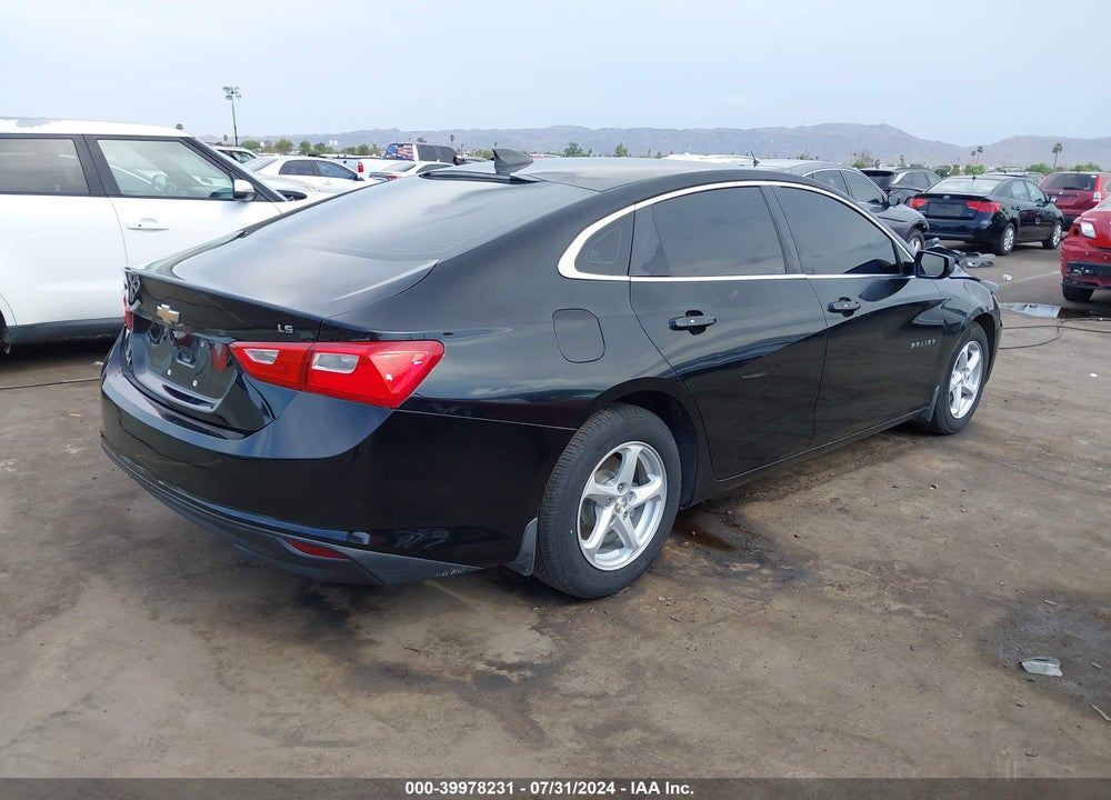 2016 CHEVROLET MALIBU LS VIN: 1G1ZB5ST7GF216885