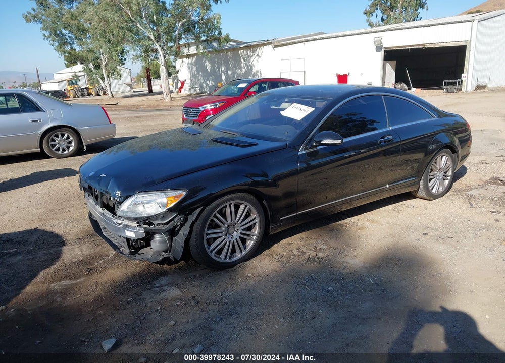 2009 MERCEDES-BENZ CL 550 4MATIC VIN: WDDEJ86X09A021563