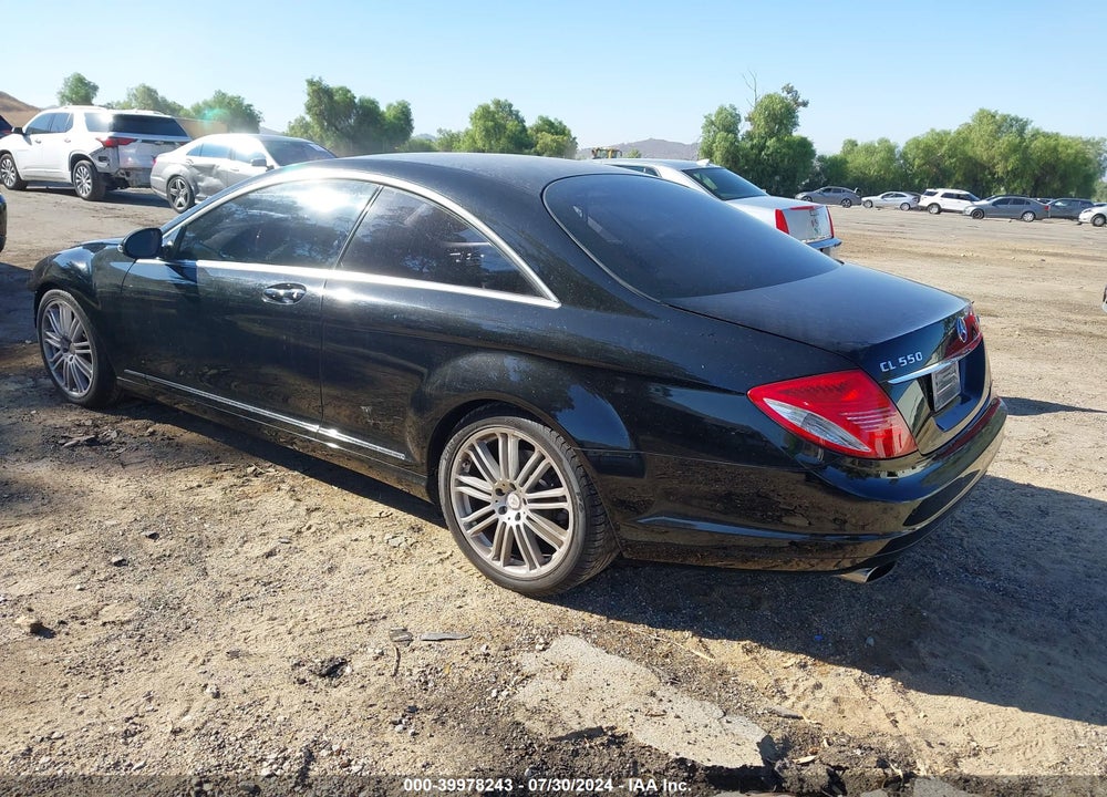 2009 MERCEDES-BENZ CL 550 4MATIC VIN: WDDEJ86X09A021563