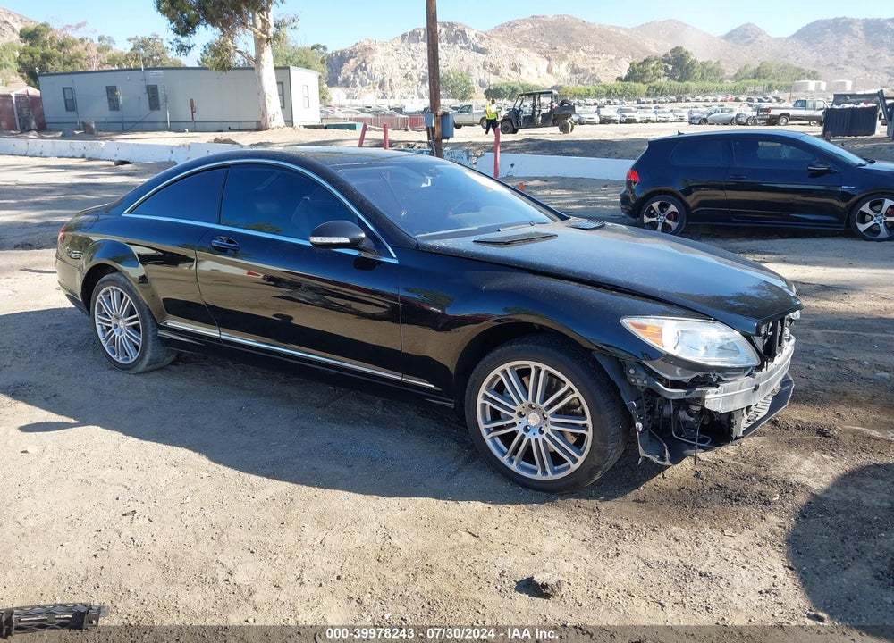 2009 MERCEDES-BENZ CL 550 4MATIC VIN: WDDEJ86X09A021563