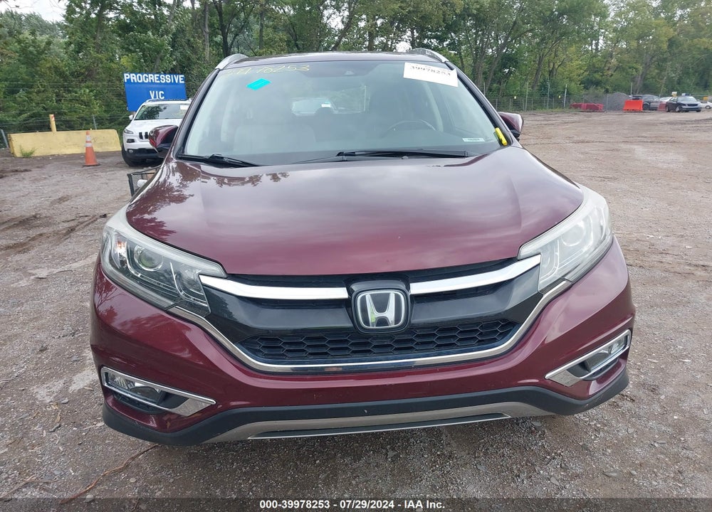 2015 HONDA CR-V TOURING VIN: 5J6RM4H90FL066037