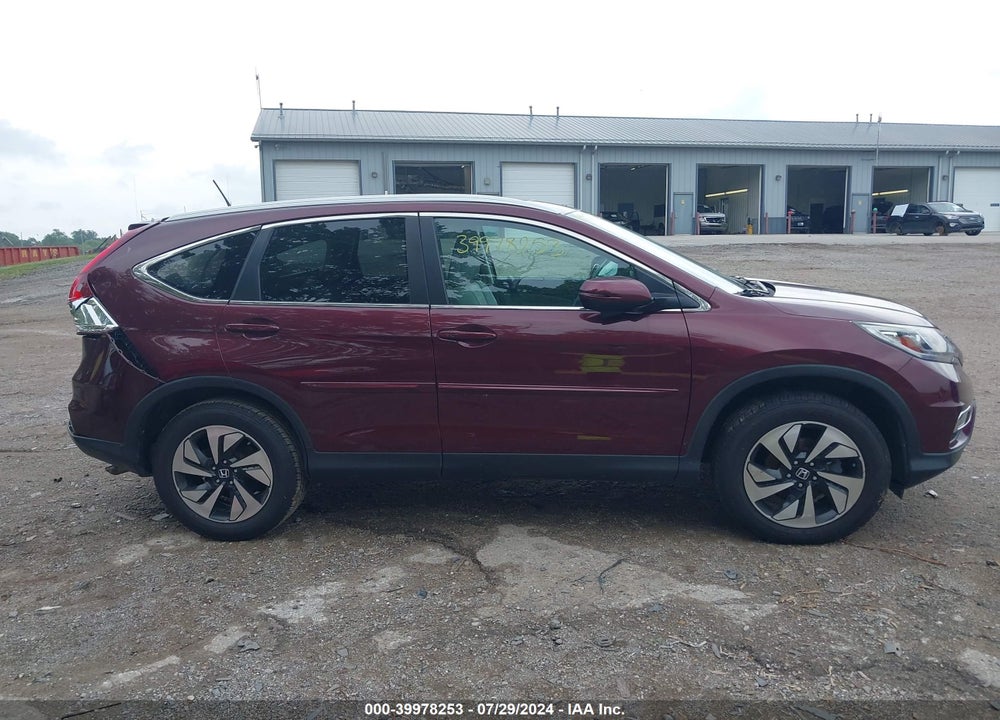 2015 HONDA CR-V TOURING VIN: 5J6RM4H90FL066037