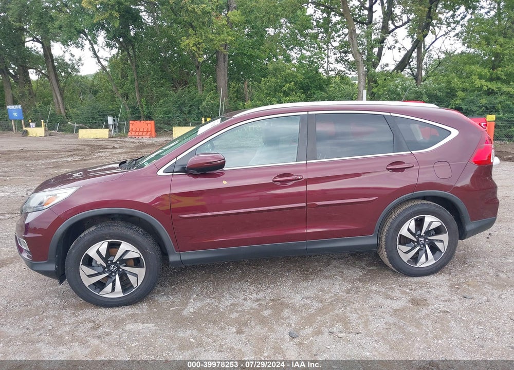 2015 HONDA CR-V TOURING VIN: 5J6RM4H90FL066037