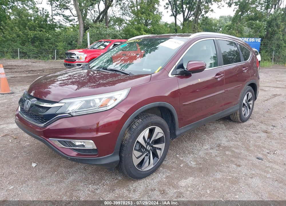 2015 HONDA CR-V TOURING VIN: 5J6RM4H90FL066037
