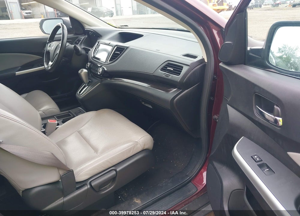 2015 HONDA CR-V TOURING VIN: 5J6RM4H90FL066037