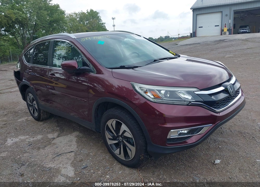 2015 HONDA CR-V TOURING VIN: 5J6RM4H90FL066037