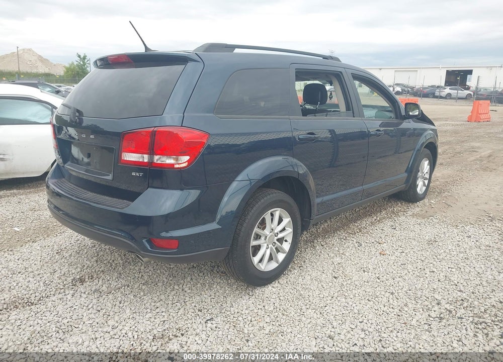 2015 DODGE JOURNEY SXT VIN: 3C4PDDBG5FT540525