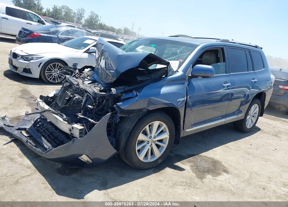 2013 TOYOTA HIGHLANDER HYBRID LIMITED V6 VIN: JTEDC3EH9D2012498