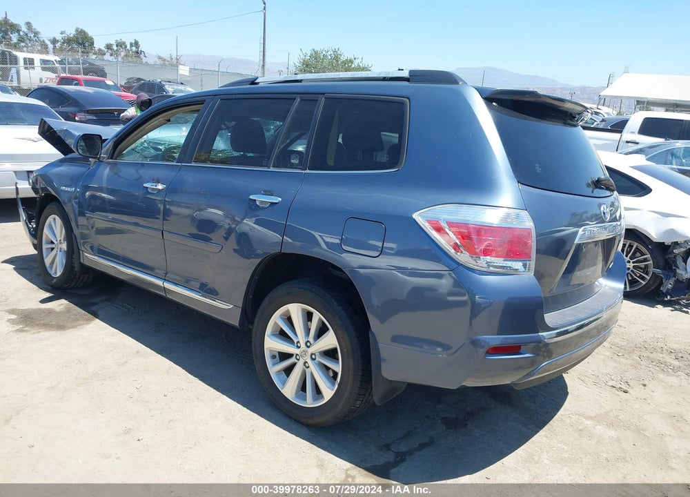 2013 TOYOTA HIGHLANDER HYBRID LIMITED V6 VIN: JTEDC3EH9D2012498