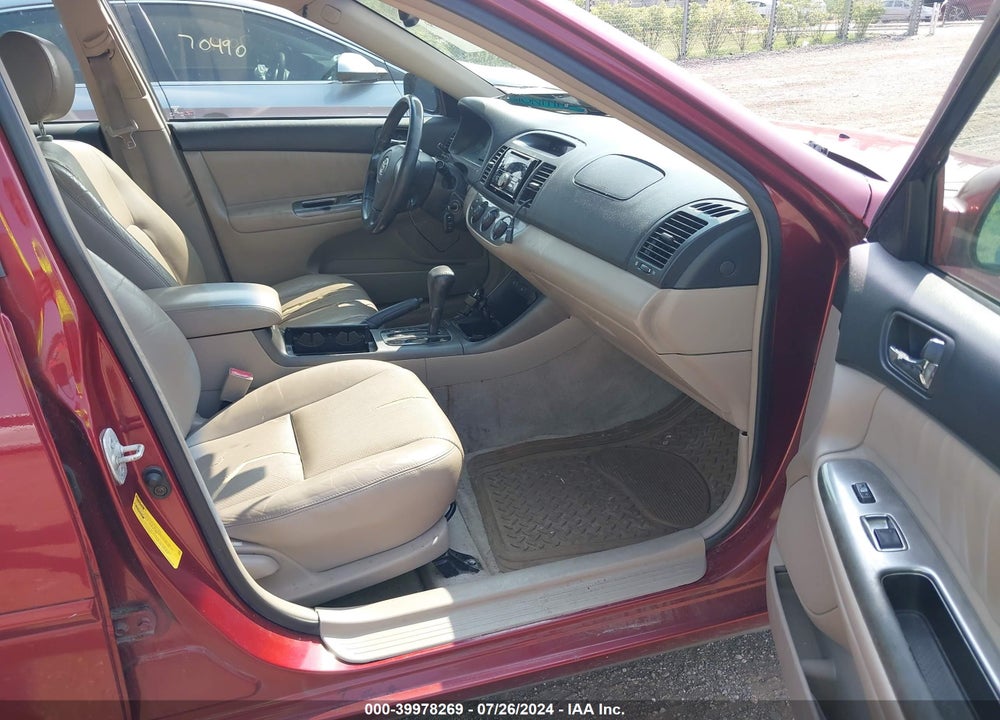 2002 TOYOTA CAMRY SE V6 VIN: 4T1BF30K62U014549
