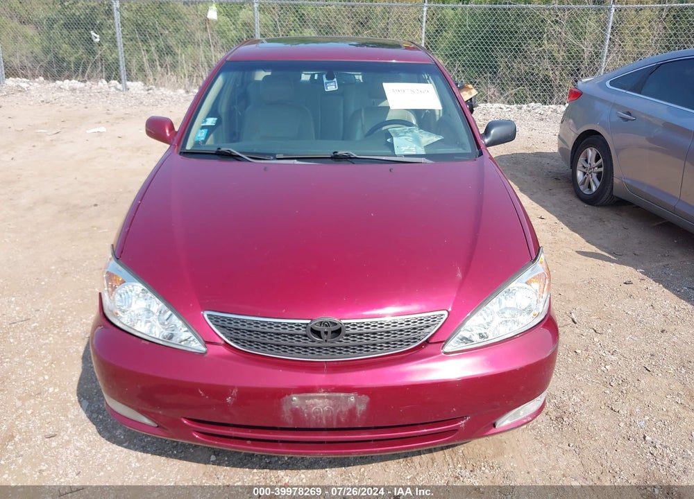 2002 TOYOTA CAMRY SE V6 VIN: 4T1BF30K62U014549
