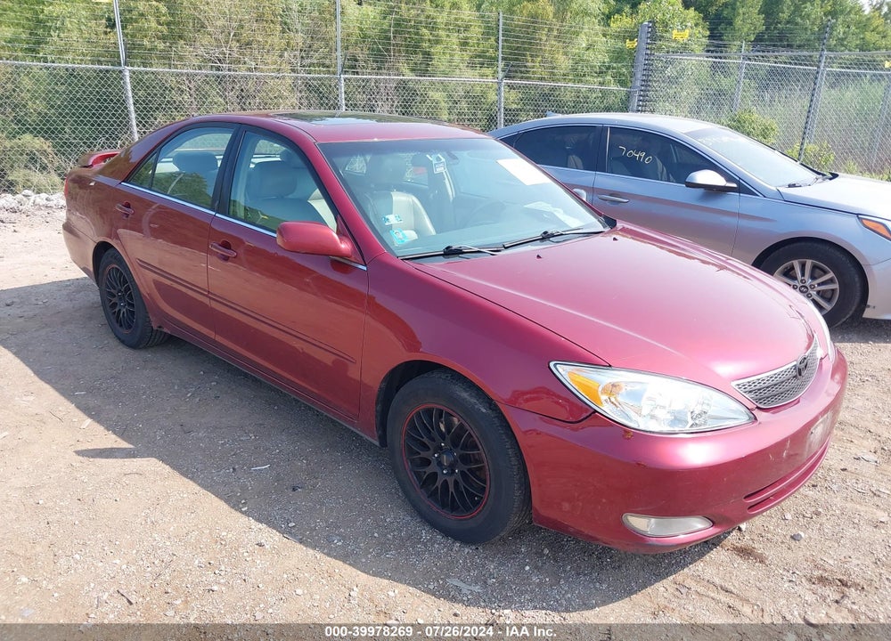 2002 TOYOTA CAMRY SE V6 VIN: 4T1BF30K62U014549