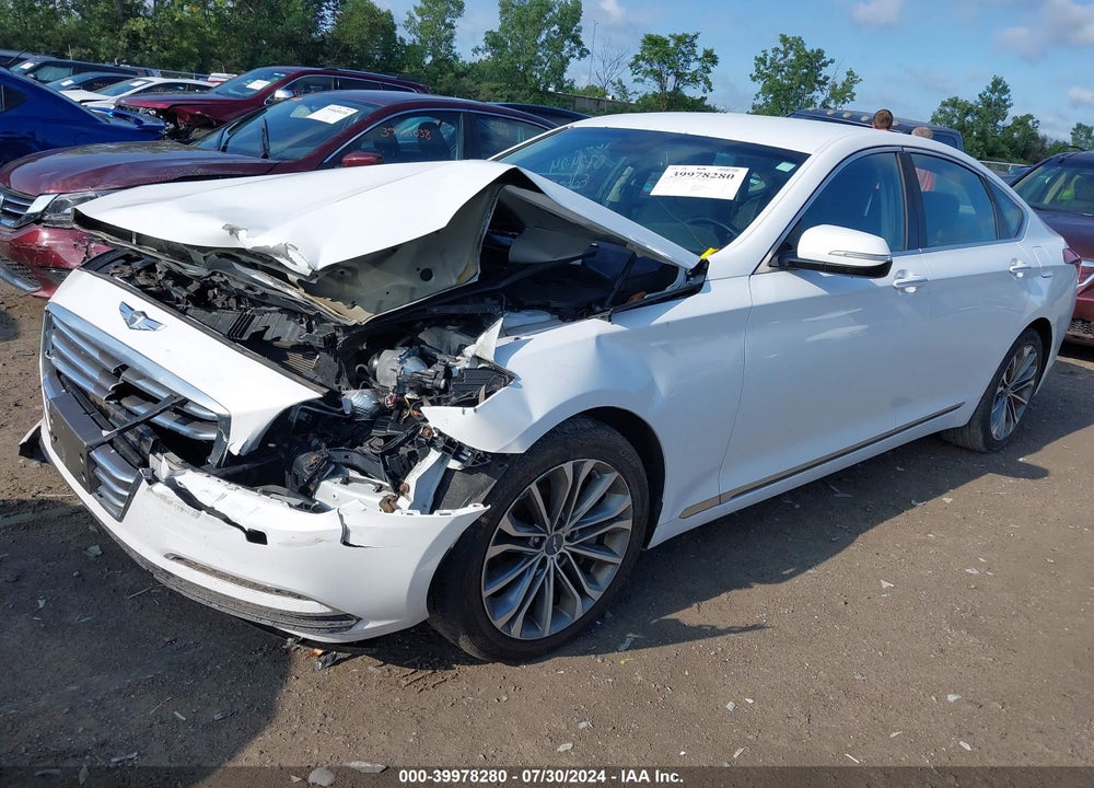 2016 HYUNDAI GENESIS 3.8 VIN: KMHGN4JE6GU141641