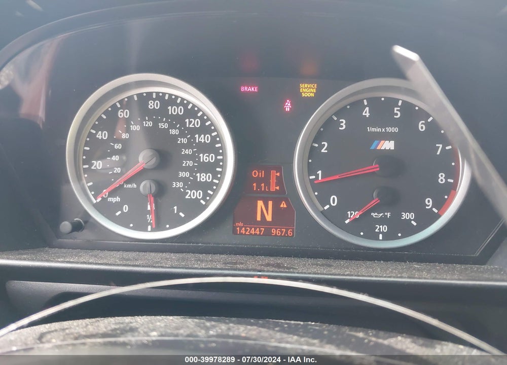 2006 BMW M5 VIN: WBSNB93536B583360