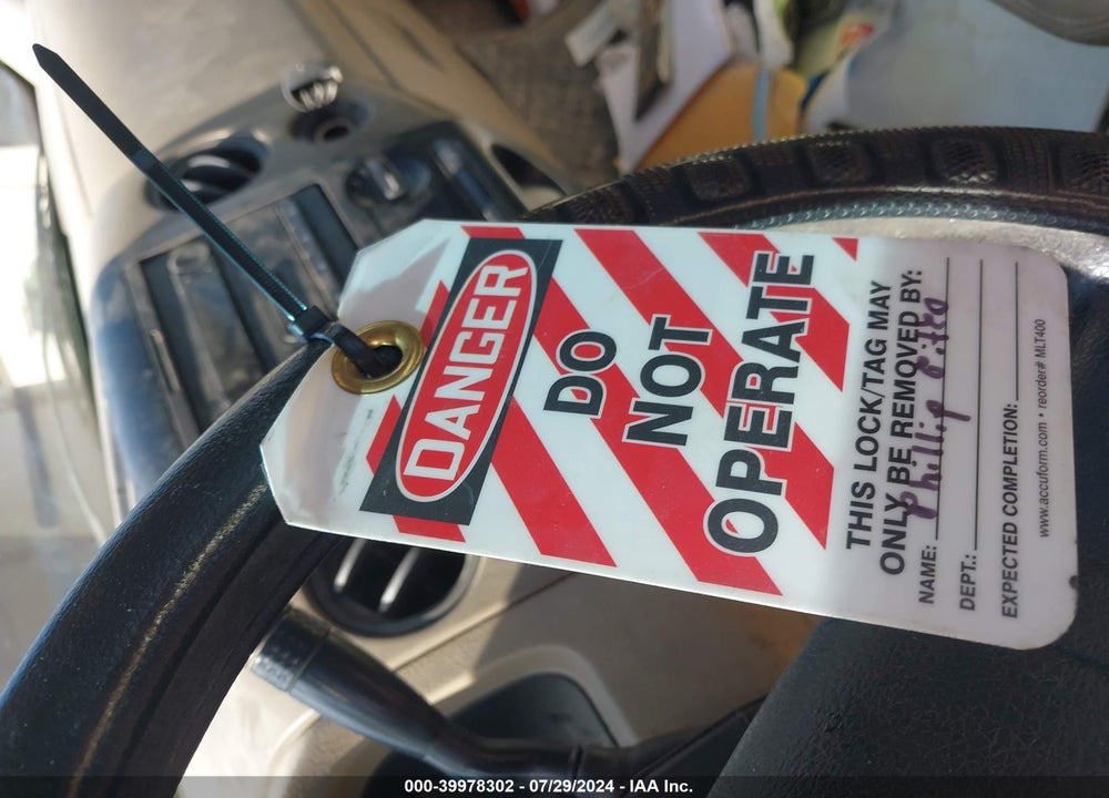 2007 FORD F-150 STX/XL/XLT VIN: 1FTRF12W97NA83762
