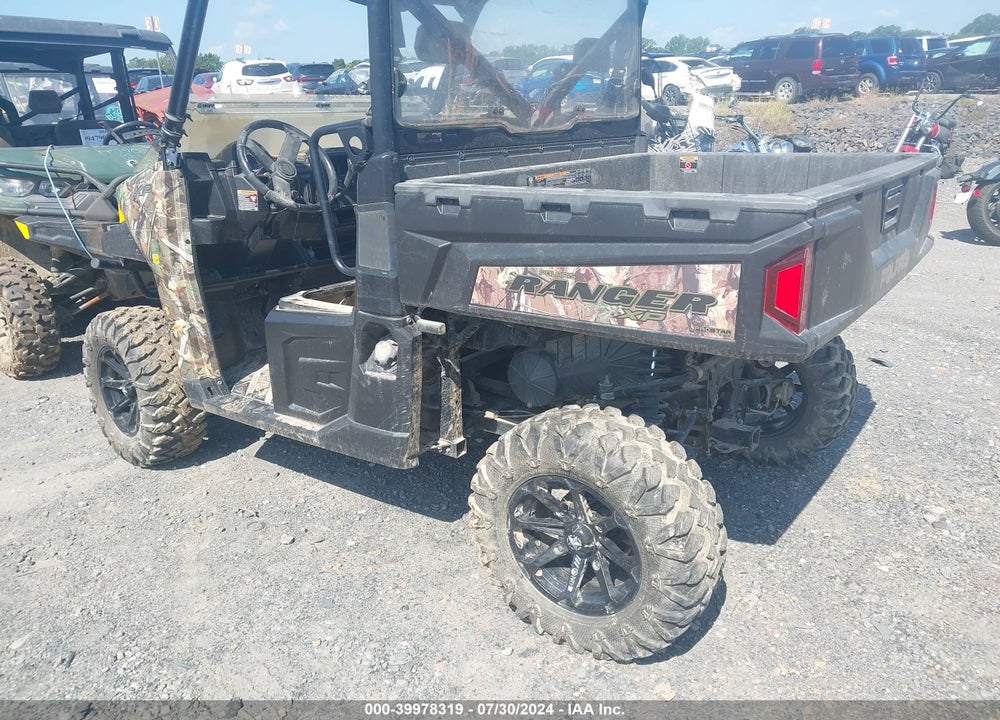2019 POLARIS RANGER XP 900 VIN: 4XARTA875K8513598