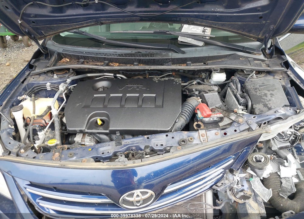 2013 TOYOTA COROLLA LE VIN: 2T1BU4EE2DC122542
