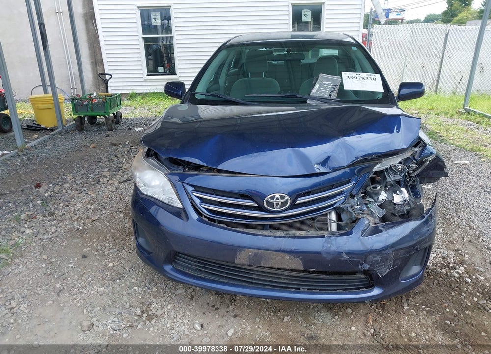 2013 TOYOTA COROLLA LE VIN: 2T1BU4EE2DC122542