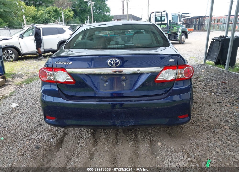 2013 TOYOTA COROLLA LE VIN: 2T1BU4EE2DC122542