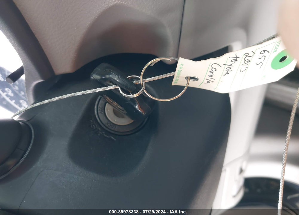 2013 TOYOTA COROLLA LE VIN: 2T1BU4EE2DC122542