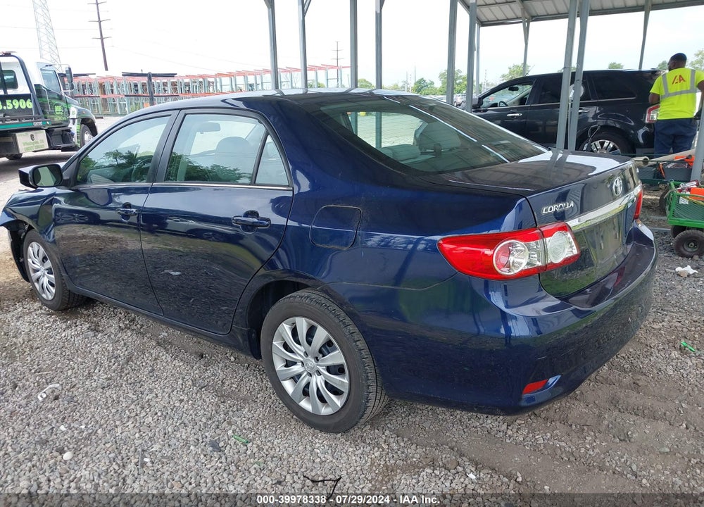 2013 TOYOTA COROLLA LE VIN: 2T1BU4EE2DC122542