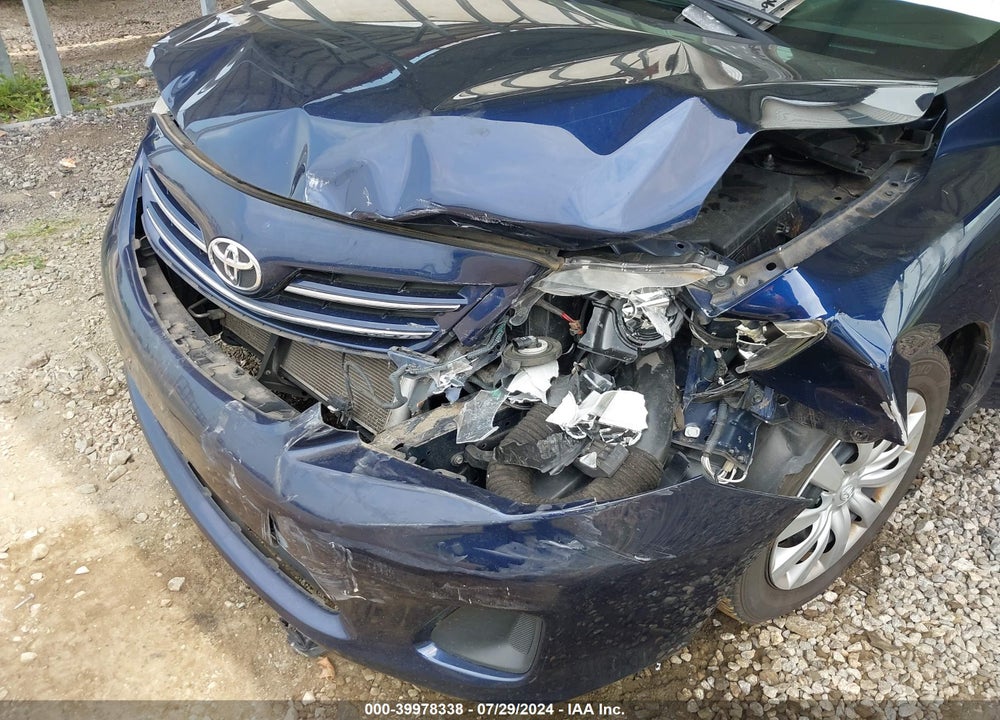 2013 TOYOTA COROLLA LE VIN: 2T1BU4EE2DC122542
