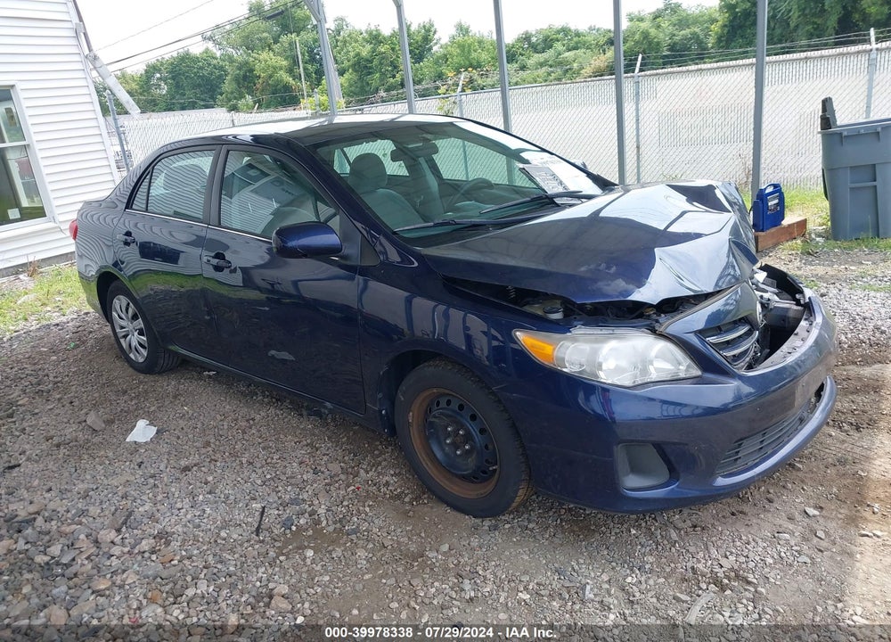 2013 TOYOTA COROLLA LE VIN: 2T1BU4EE2DC122542
