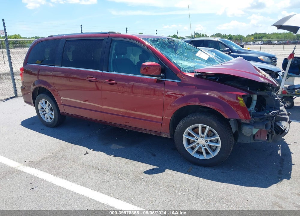 2018 DODGE GRAND CARAVAN SXT VIN: 2C4RDGCG1JR207369