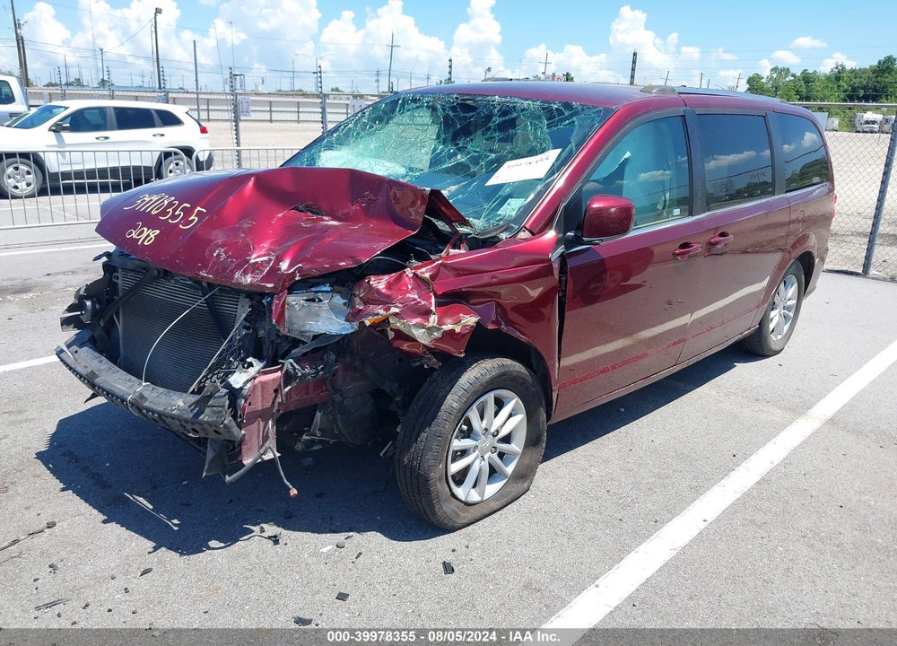 2018 DODGE GRAND CARAVAN SXT VIN: 2C4RDGCG1JR207369