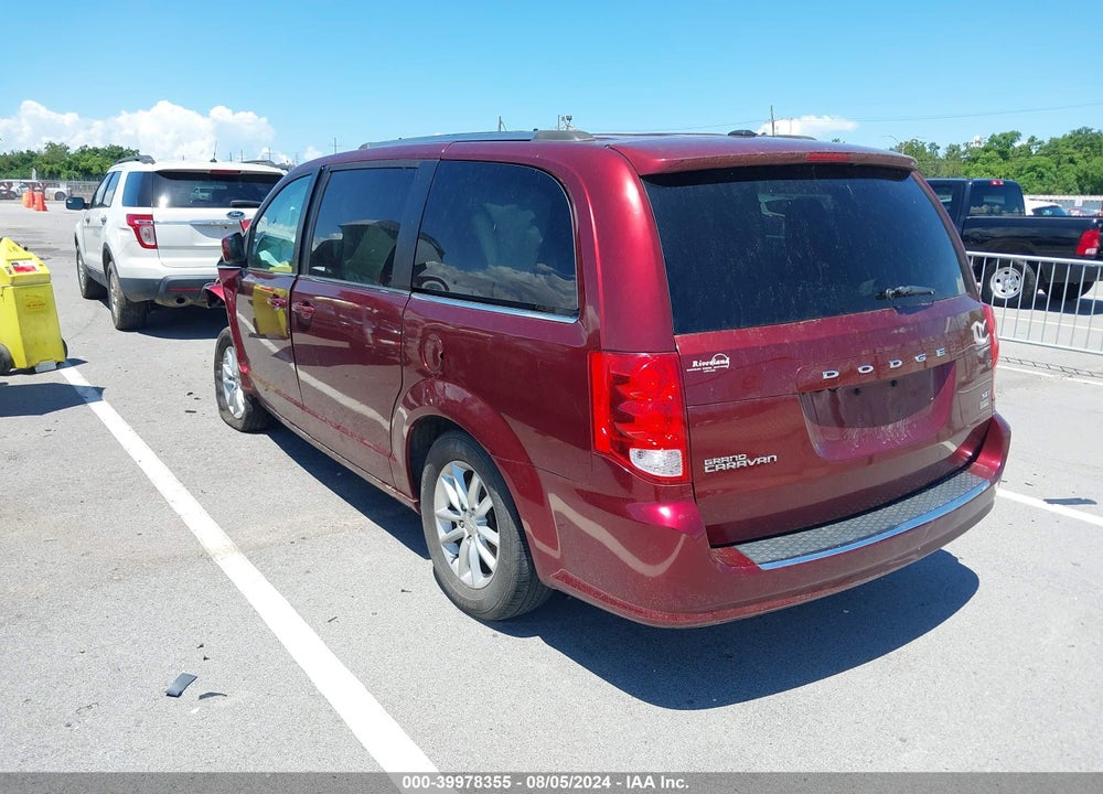2018 DODGE GRAND CARAVAN SXT VIN: 2C4RDGCG1JR207369