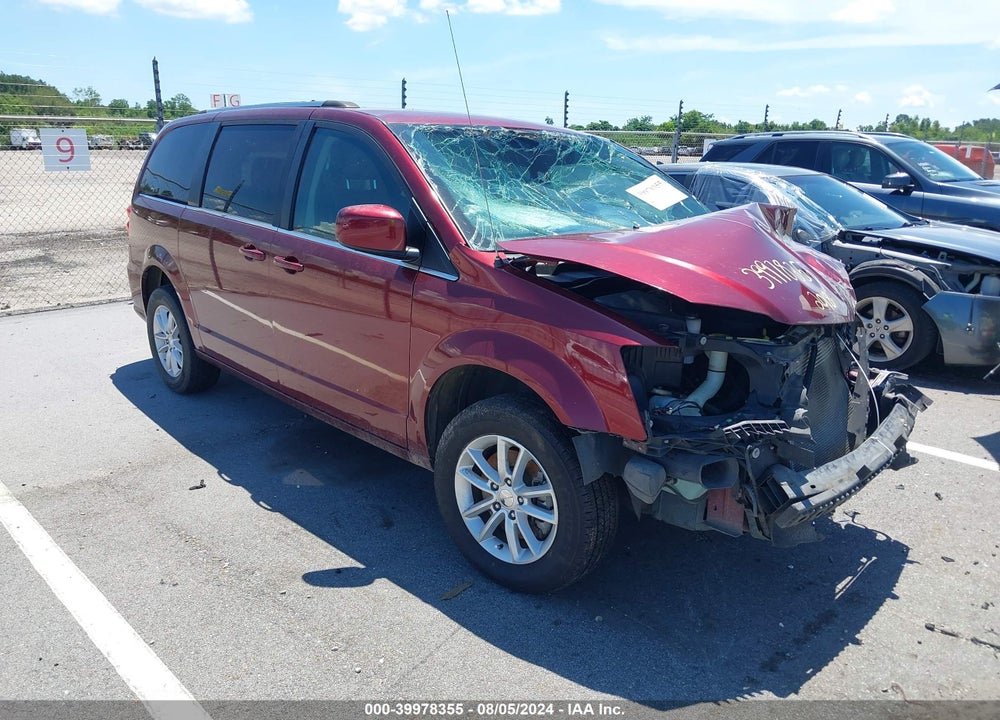 2018 DODGE GRAND CARAVAN SXT VIN: 2C4RDGCG1JR207369