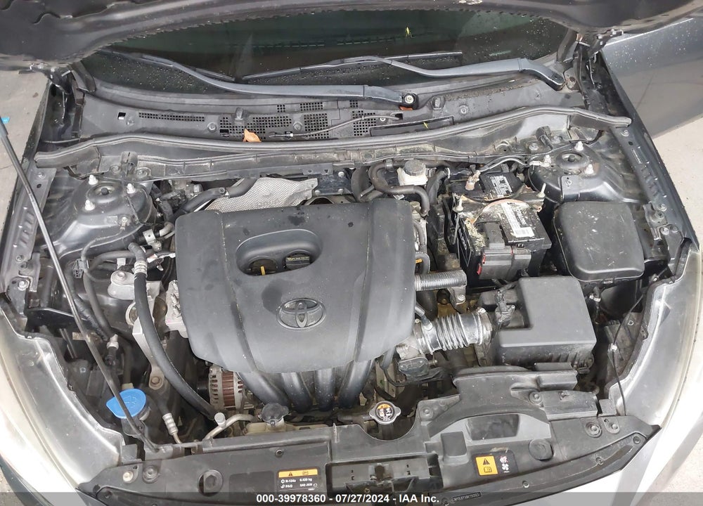 2019 TOYOTA YARIS L VIN: 3MYDLBYV6KY513123