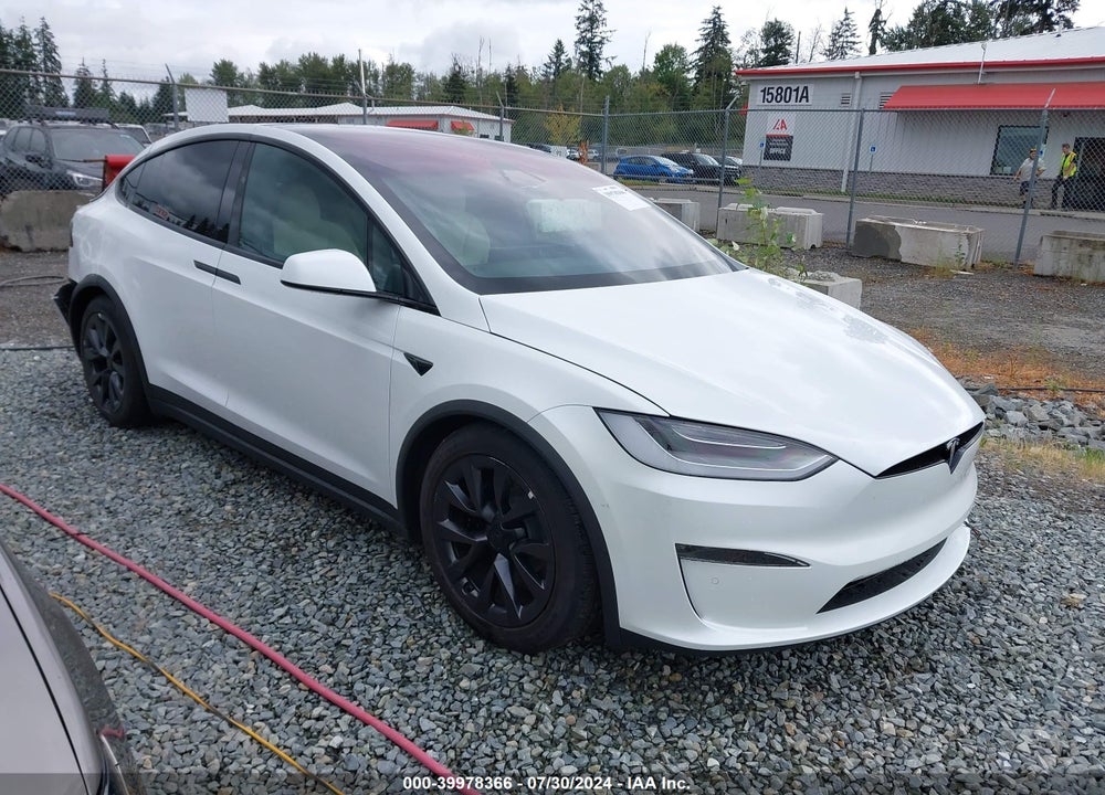 2022 TESLA MODEL X DUAL MOTOR ALL-WHEEL DRIVE VIN: 7SAXCBE51NF332935