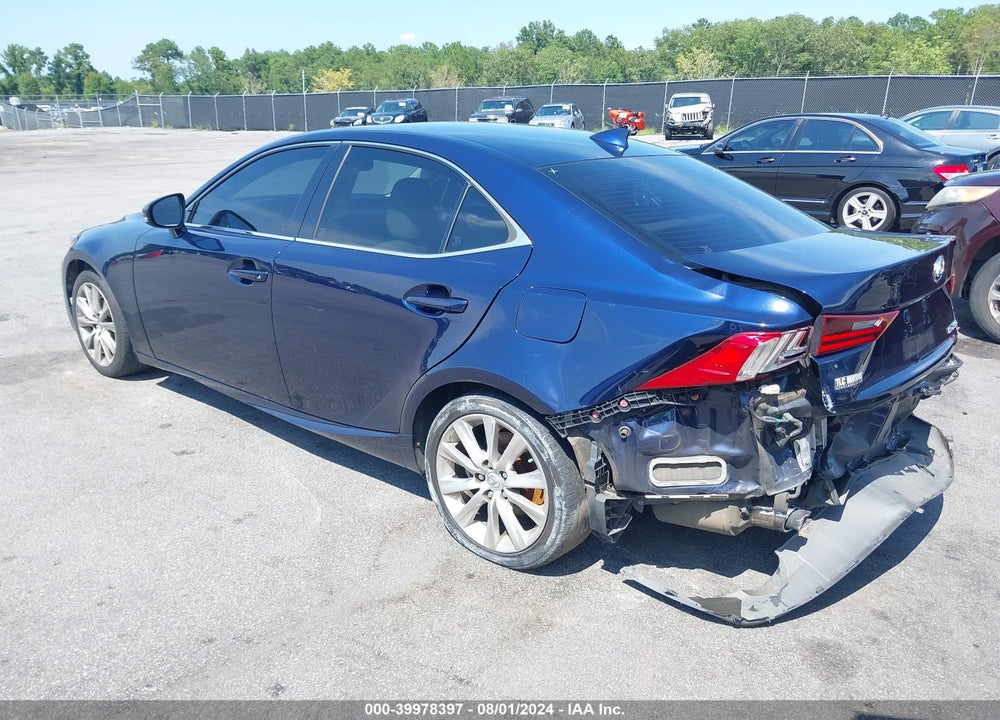 2015 LEXUS IS 250 VIN: JTHBF1D28F5066282