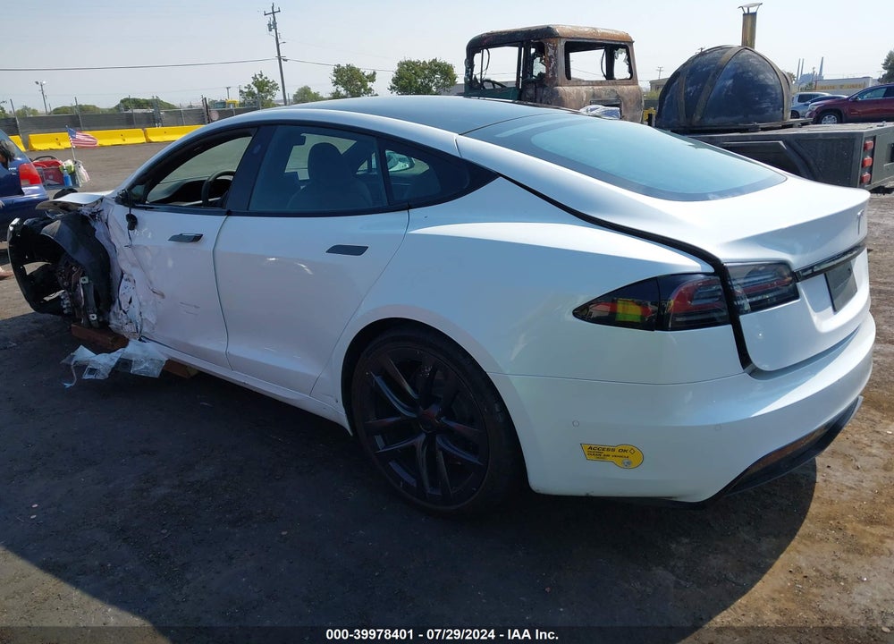 2022 TESLA MODEL S DUAL MOTOR ALL-WHEEL DRIVE VIN: 5YJSA1E50NF477648