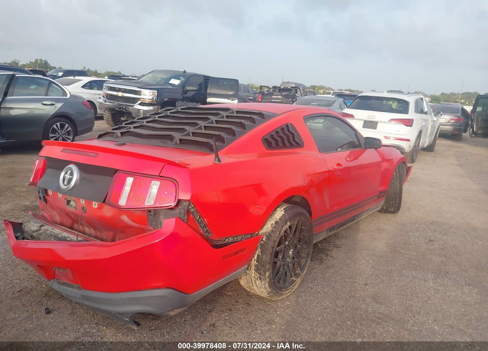 2011 FORD MUSTANG V6 PREMIUM VIN: 1ZVBP8AM4B5133917