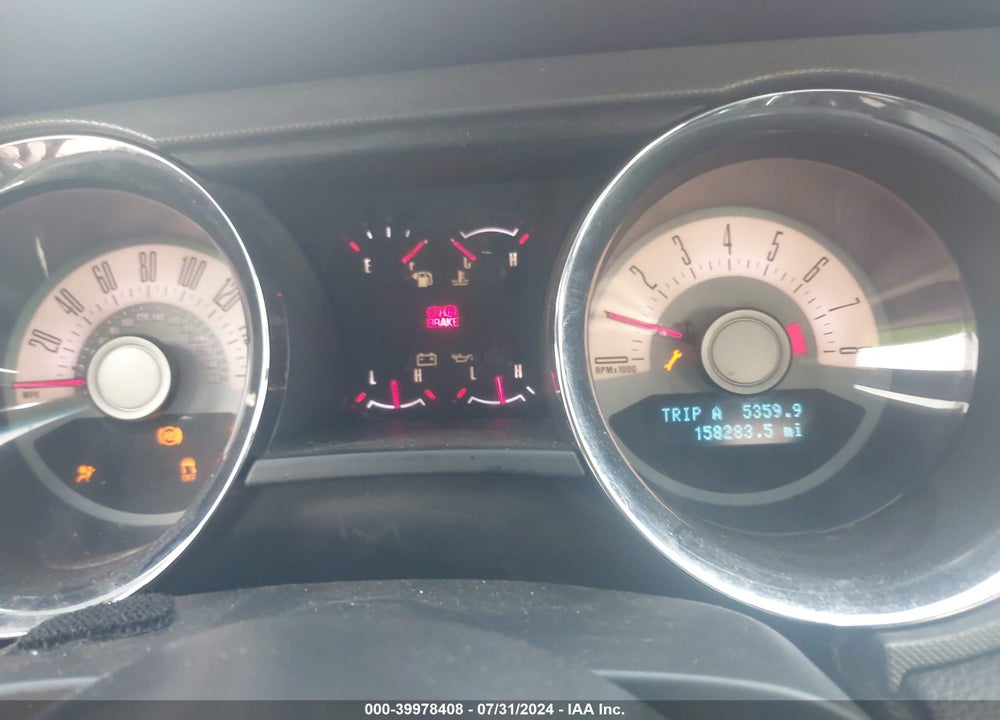 2011 FORD MUSTANG V6 PREMIUM VIN: 1ZVBP8AM4B5133917