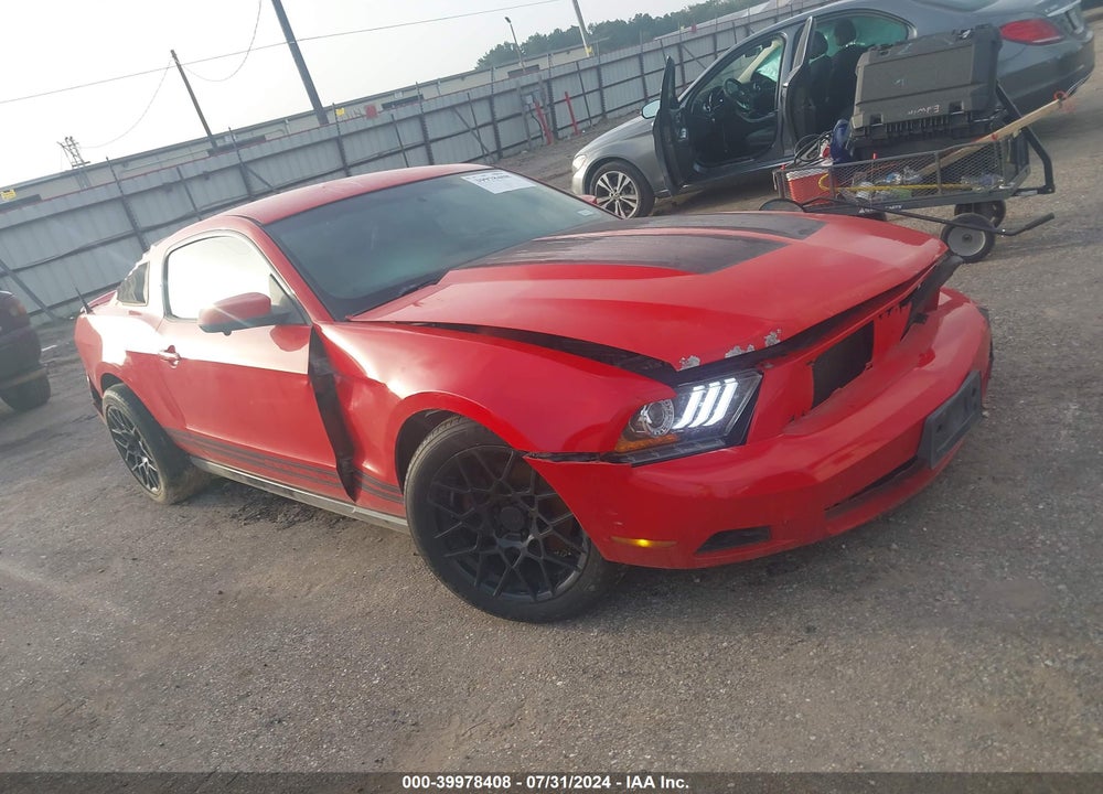 2011 FORD MUSTANG V6 PREMIUM VIN: 1ZVBP8AM4B5133917