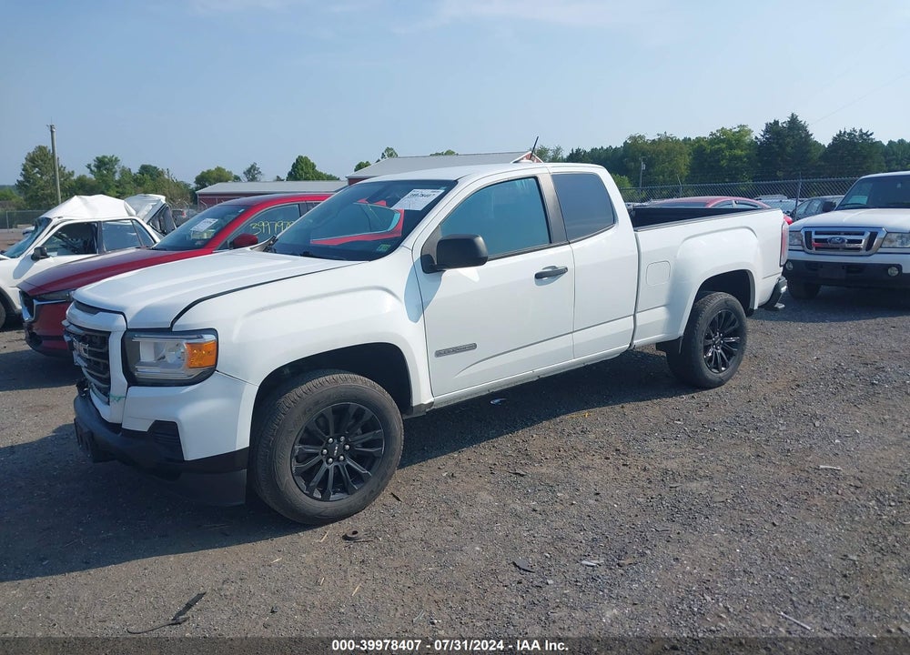 2021 GMC CANYON 2WD ELEVATION STANDARD VIN: 1GTH5BEA6M1231454