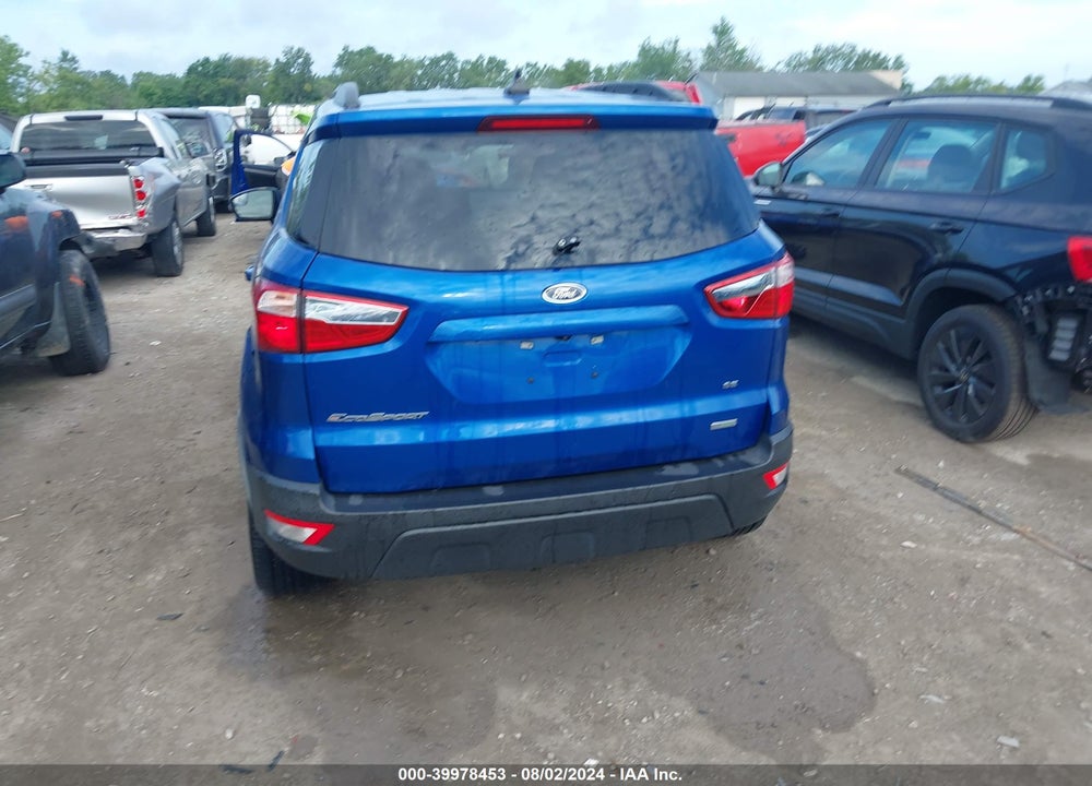 2020 FORD ECOSPORT SE VIN: MAJ3S2GE9LC343869