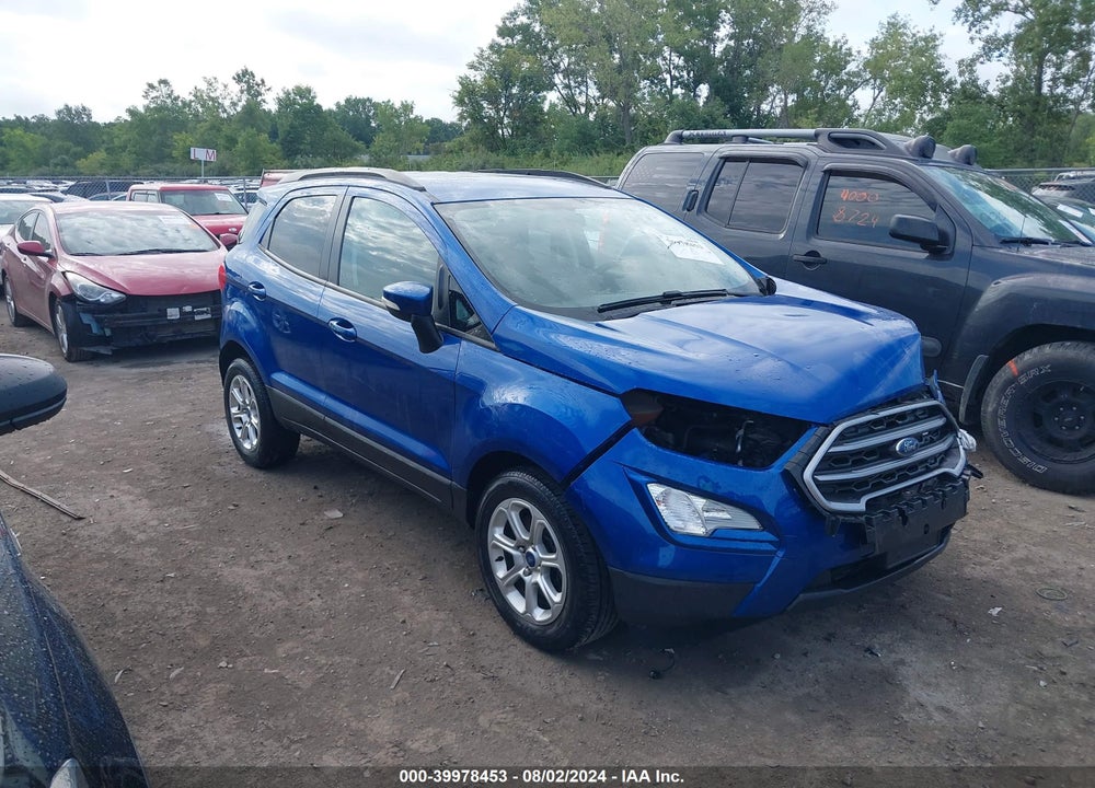 2020 FORD ECOSPORT SE VIN: MAJ3S2GE9LC343869