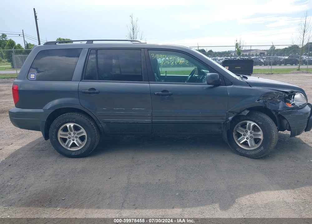 2004 HONDA PILOT EX-L VIN: 2HKYF18574H524715